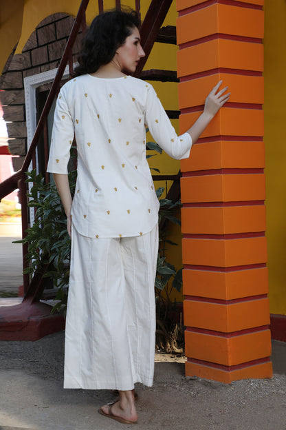 Marigold Short Kurta