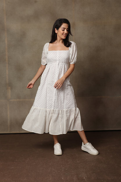 Marshmallow Long Dress